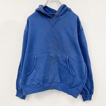 90s～　OLD UNIQLO　オールドユニクロ　スウェットパーカー/フーディー　ヴィンテージ　ブルー　Mサイズ