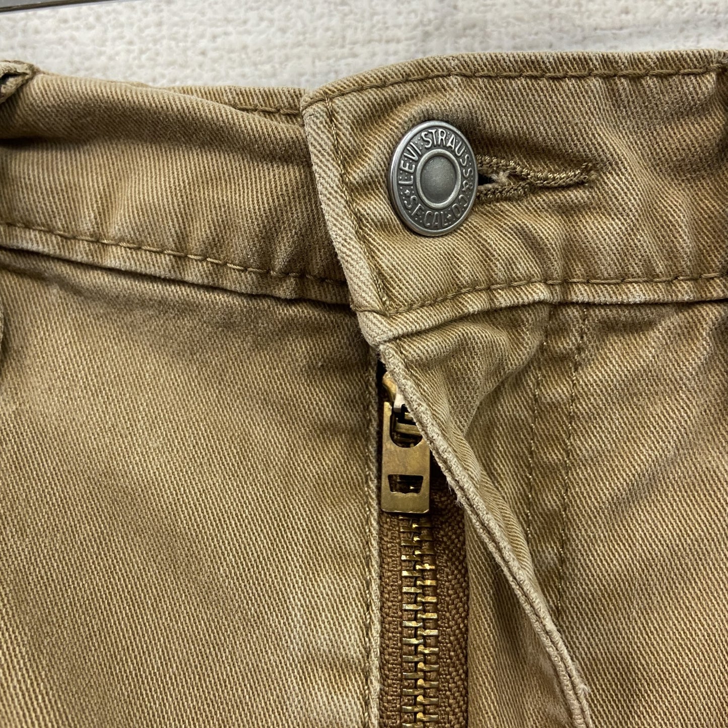 Levi’s　リーバイス　デニムパンツ/ジーンズ　ジップフライ　ベージュ　W34サイズ