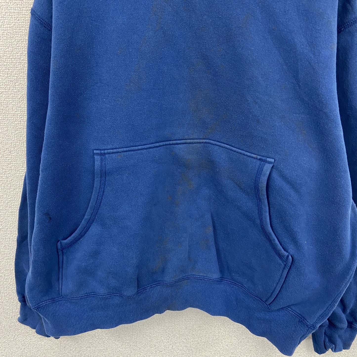 90s～　OLD UNIQLO　オールドユニクロ　スウェットパーカー/フーディー　ヴィンテージ　ブルー　Mサイズ