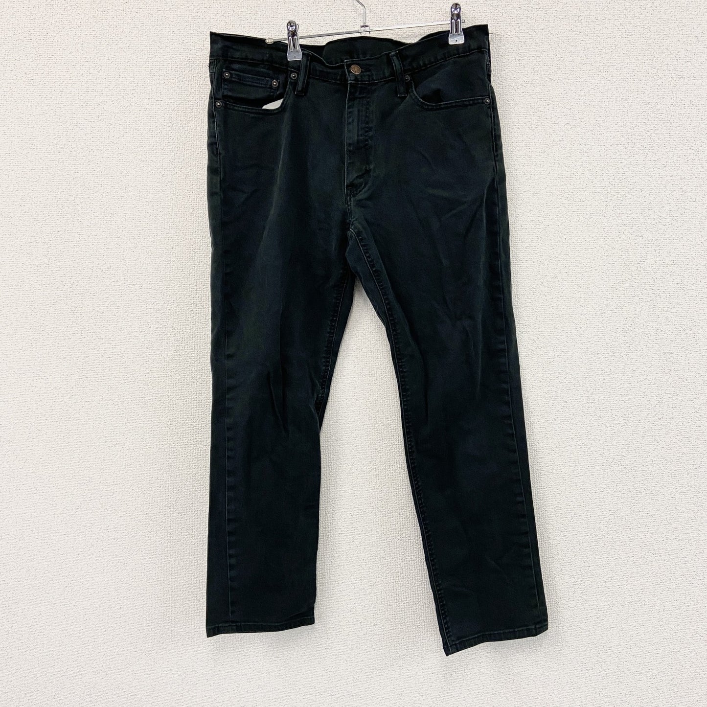 Levi’s　リーバイス　541　ブラックデニムパンツ/ジーンズ　ジップフライ　黒　ブラック　W33サイズ
