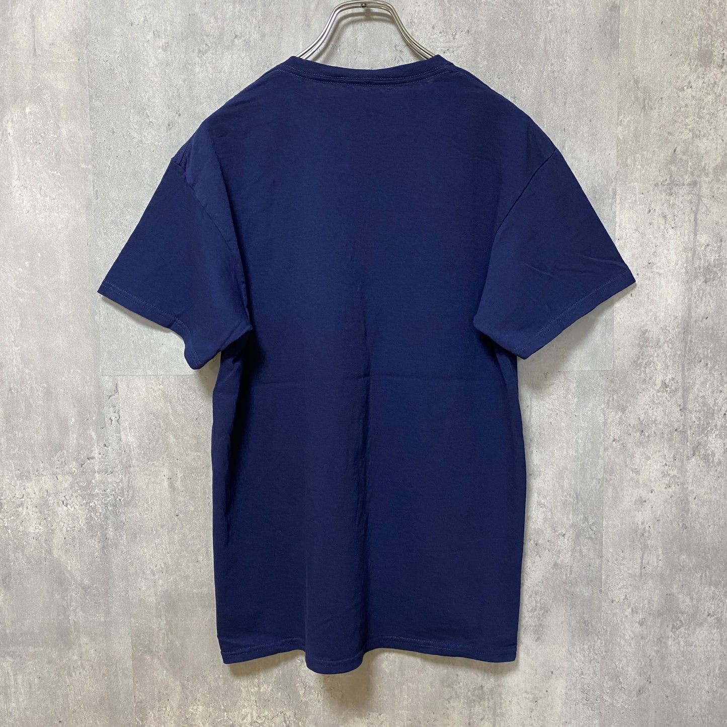 古着 used　ビートルズ風パロディ　RED SOX レッドソックス　半袖プリントTシャツ　ネイビー　レトロ　野球　Mサイズ