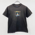 ～90s　OLD UNIQLO　オールドユニクロ　半袖Tシャツ　フェード　ヴィンテージ　黒　ブラック　Sサイズ
