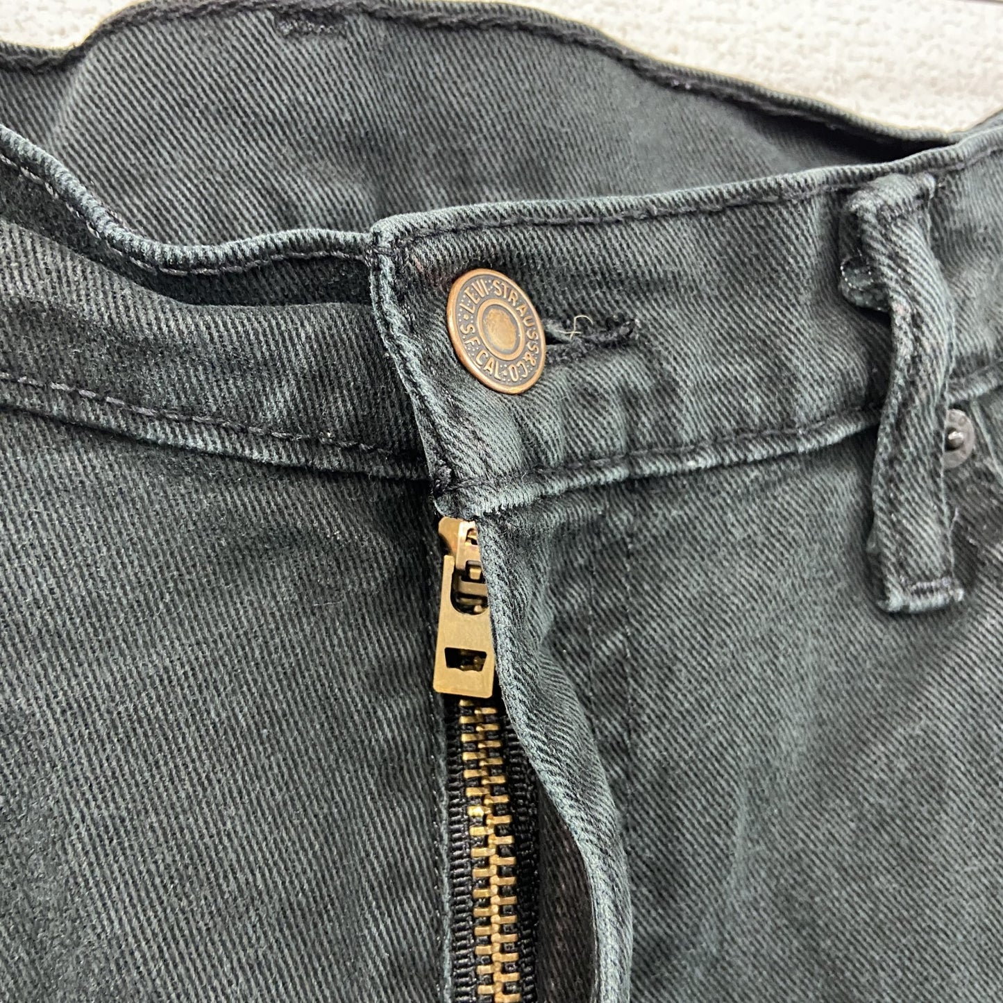 Levi’s　リーバイス　541　ブラックデニムパンツ/ジーンズ　ジップフライ　黒　ブラック　W33サイズ