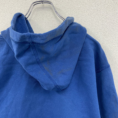 90s～　OLD UNIQLO　オールドユニクロ　スウェットパーカー/フーディー　ヴィンテージ　ブルー　Mサイズ