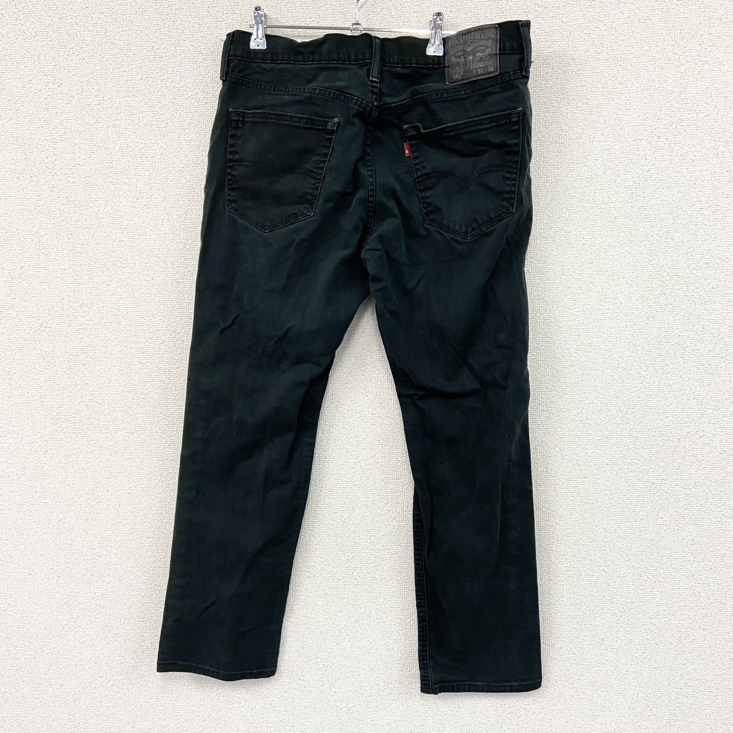 Levi’s　リーバイス　541　ブラックデニムパンツ/ジーンズ　ジップフライ　黒　ブラック　W33サイズ