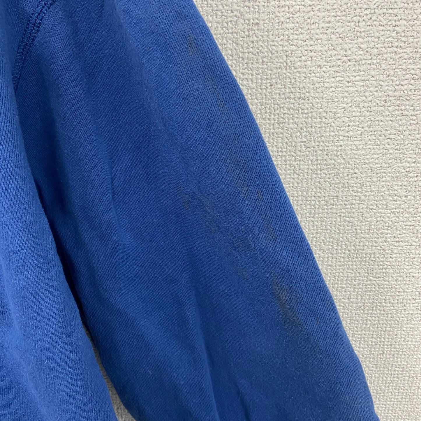 90s～　OLD UNIQLO　オールドユニクロ　スウェットパーカー/フーディー　ヴィンテージ　ブルー　Mサイズ