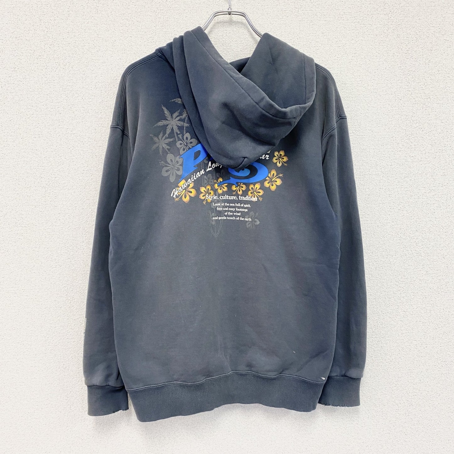 PIKO　ピコ　フルジップスウェットパーカー/フーディー　紺　ネイビー
