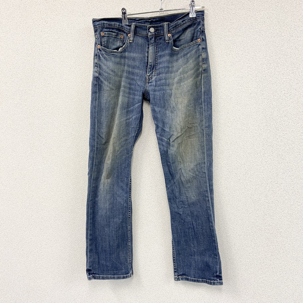 Levi’s　リーバイス　514　デニムパンツ/ジーンズ　ジップフライ　縦落ち　インディゴ　W32サイズ