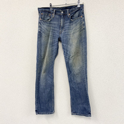 Levi’s　リーバイス　514　デニムパンツ/ジーンズ　ジップフライ　縦落ち　インディゴ　W32サイズ