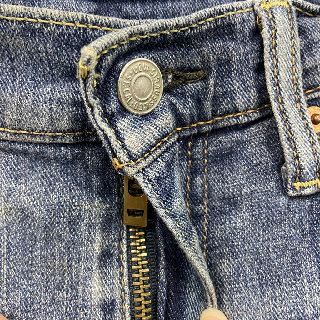 Levi’s　リーバイス　514　デニムパンツ/ジーンズ　ジップフライ　縦落ち　インディゴ　W32サイズ