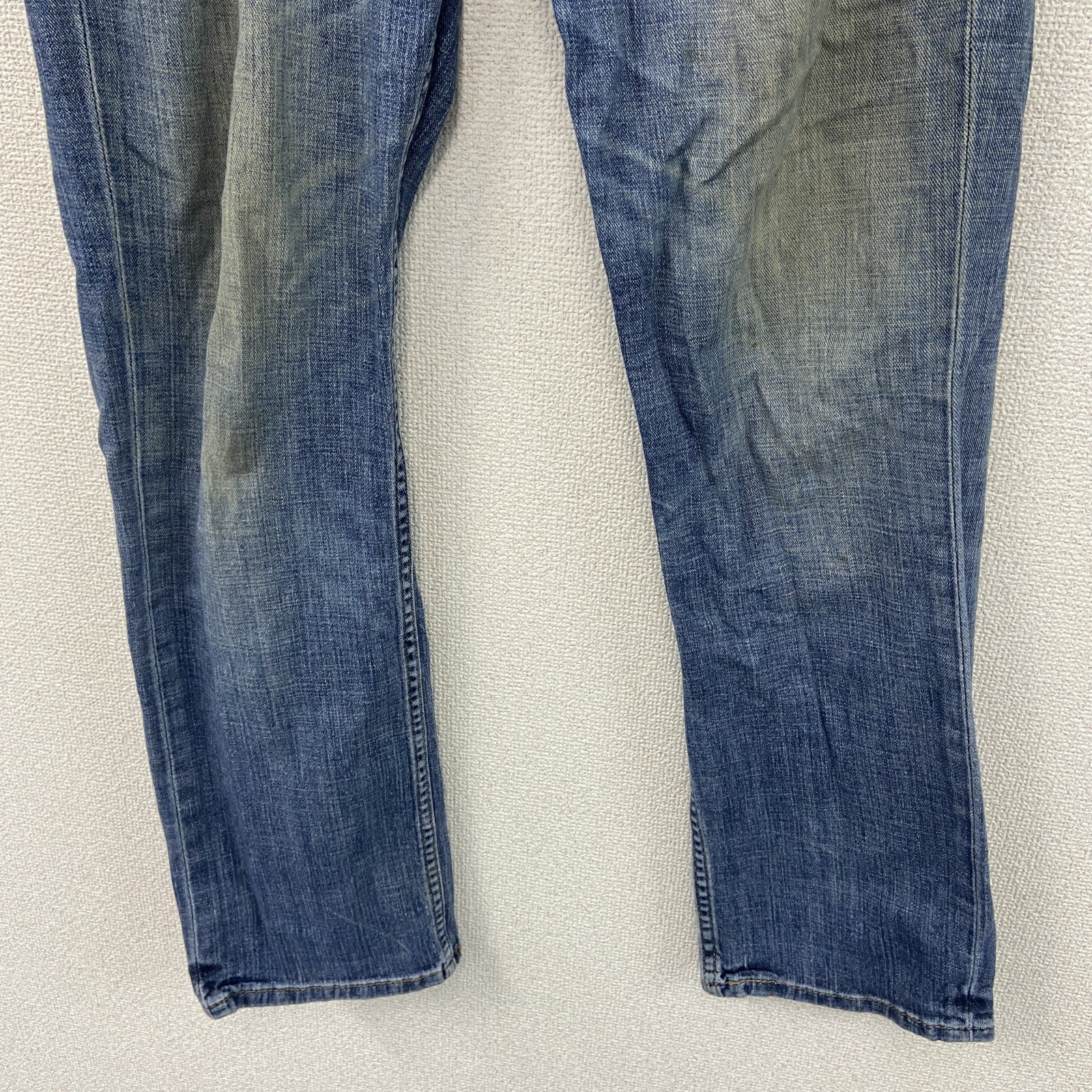 Levi’s　リーバイス　514　デニムパンツ/ジーンズ　ジップフライ　縦落ち　インディゴ　W32サイズ