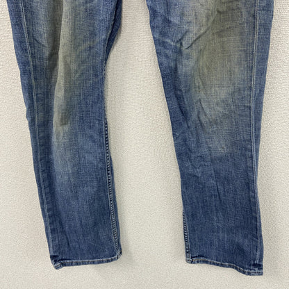 Levi’s　リーバイス　514　デニムパンツ/ジーンズ　ジップフライ　縦落ち　インディゴ　W32サイズ