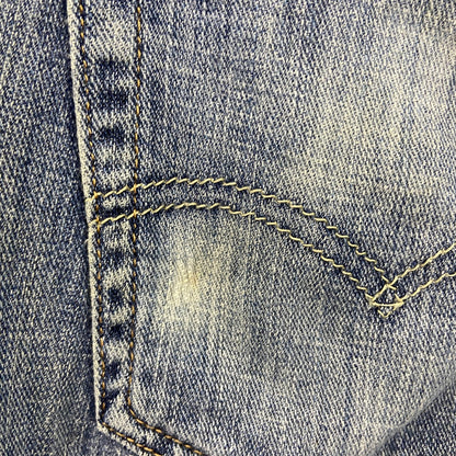 Levi’s　リーバイス　514　デニムパンツ/ジーンズ　ジップフライ　縦落ち　インディゴ　W32サイズ