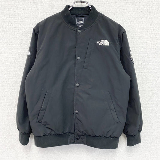 THE NORTH FACE　ザ・ノースフェイス　K’S PLAYER VARSITY JACKET　ボンバージャケット　黒　ブラック　160サイズ