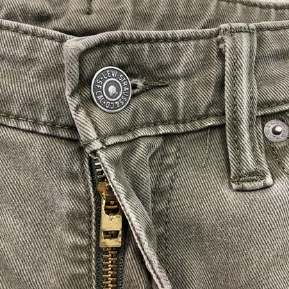 Levi’s　リーバイス　デニムパンツ/ジーンズ　ジップフライ　茶色　ブラウン