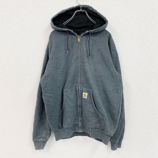 Carhartt　カーハート　フルジップスウェットパーカー/フーディー　灰色　グレー
