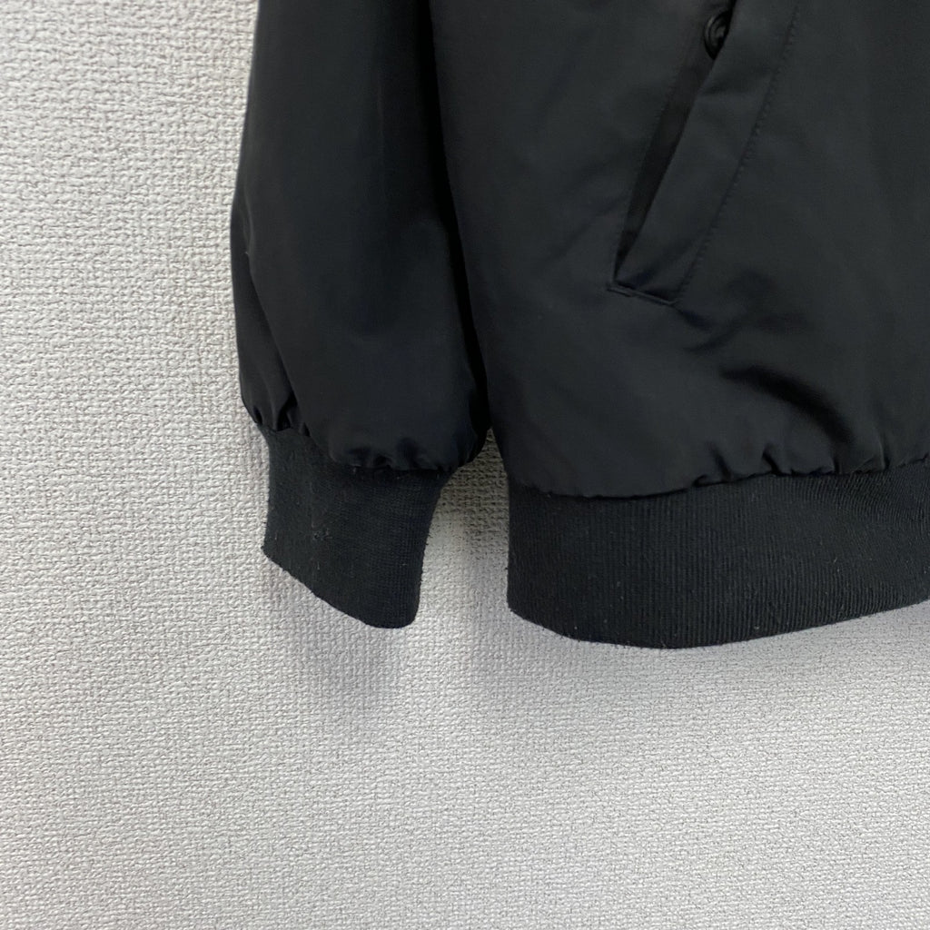 THE NORTH FACE　ザ・ノースフェイス　K’S PLAYER VARSITY JACKET　ボンバージャケット　黒　ブラック　160サイズ