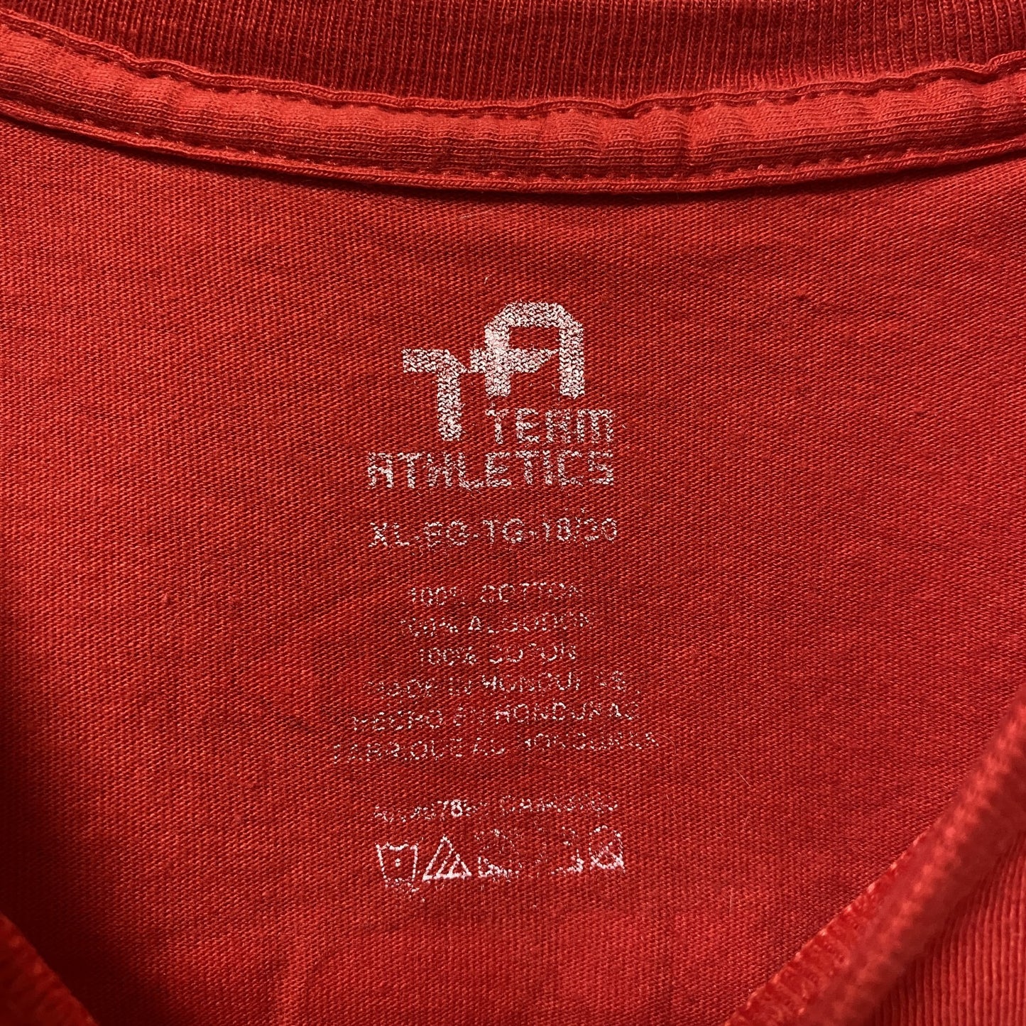 古着 used　NFL カンザスシティ　マホームズ　半袖プリントTシャツ　赤　レッド　背番号　アメフト　スポーツ　XLサイズ