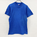 90s　FRUIT OF THE LOOM　フルーツオブザルーム　半袖Tシャツ　シングルステッチ　ブルー　Mサイズ