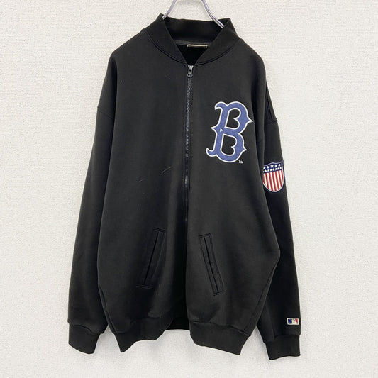 COOPERSTOWN　クーパーズタウン　ボストンレッドソックス　フルジップスウェットジャケット　黒　XLサイズ
