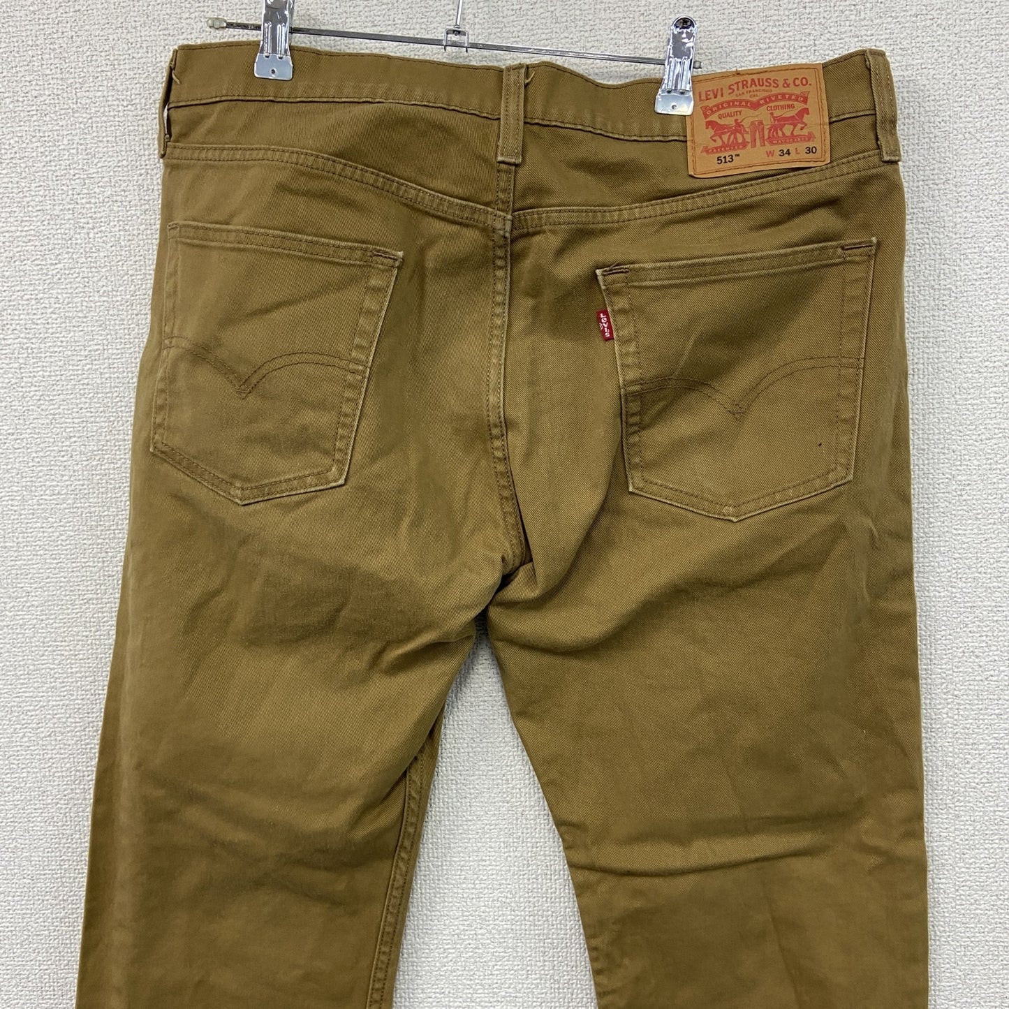 Levi’s　リーバイス　デニムパンツ/ジーンズ　ジップフライ　ベージュ　W34サイズ