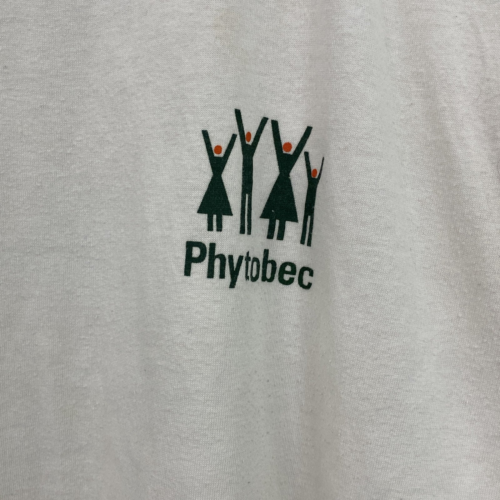 ～90s　SPORTSMAN　半袖プリントTシャツ　シングルステッチ　ワンポイント　ヴィンテージ　白　ホワイト　Mサイズ