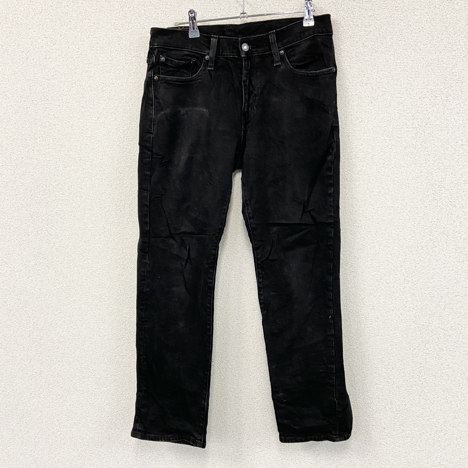 Levi’s　リーバイス　ブラックデニムパンツ/ジーンズ　ジップフライ　黒　ブラック　W30サイズ