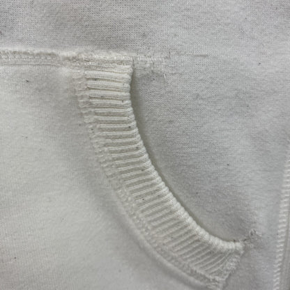 Abercrombie&Fitch　アバクロンビー&フィッチ　フルジップスウェットパーカー　白　ホワイト　Mサイズ