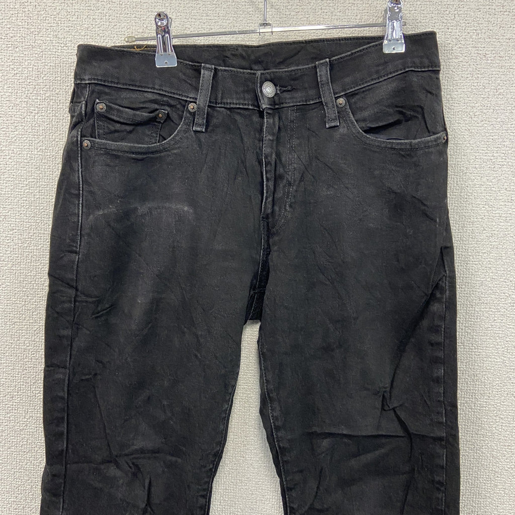 Levi’s　リーバイス　ブラックデニムパンツ/ジーンズ　ジップフライ　黒　ブラック　W30サイズ