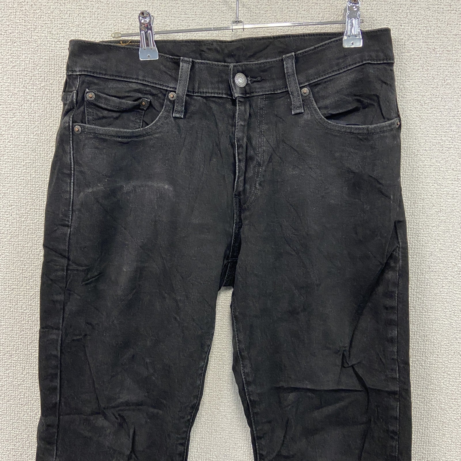 Levi’s　リーバイス　ブラックデニムパンツ/ジーンズ　ジップフライ　黒　ブラック　W30サイズ