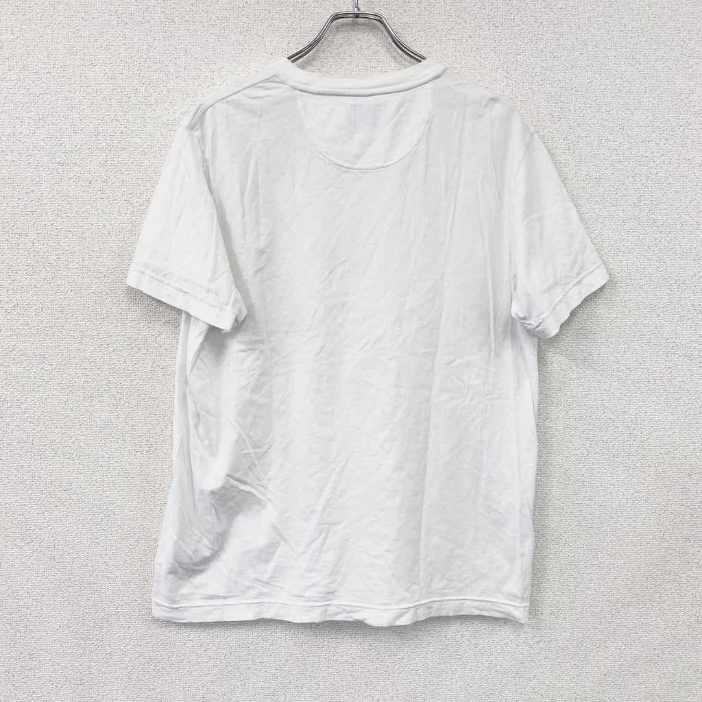 Brooks Brothers　ブルックスブラザーズ　RED FLEECE　レッドフリース　半袖プリントサーフTシャツ　白　ホワイト　Lサイズ