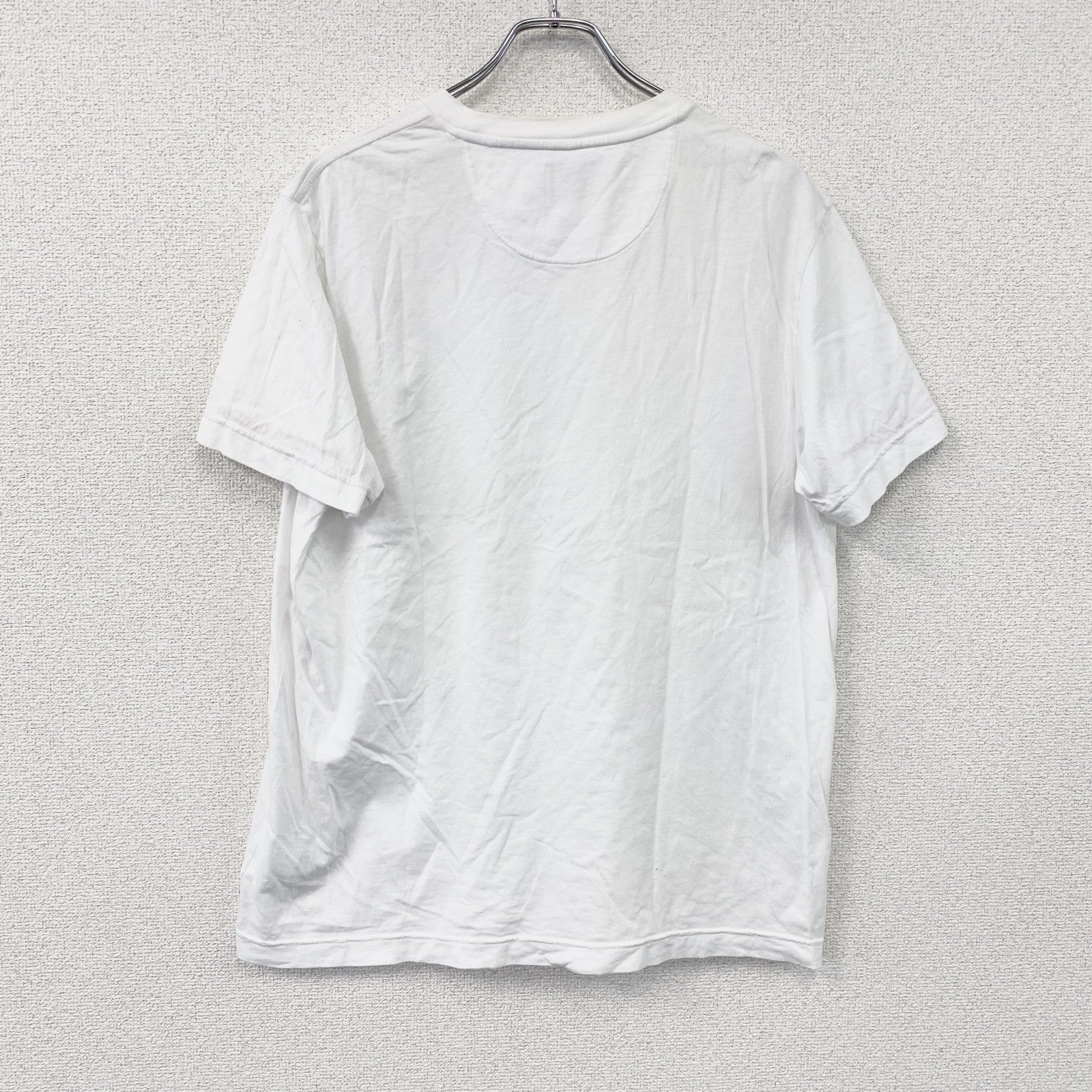 Brooks Brothers　ブルックスブラザーズ　RED FLEECE　レッドフリース　半袖プリントサーフTシャツ　白　ホワイト　Lサイズ