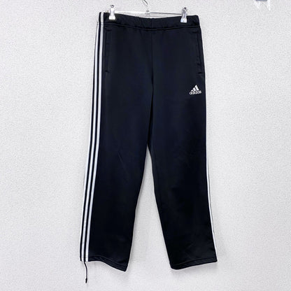 90s　adidas　アディダス　トラックパンツ/ジャージ　パフォーマンスロゴ　ヴィンテージ　ブラック　Lサイズ