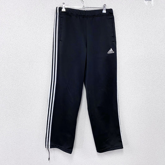 90s　adidas　アディダス　トラックパンツ/ジャージ　パフォーマンスロゴ　ヴィンテージ　ブラック　Lサイズ