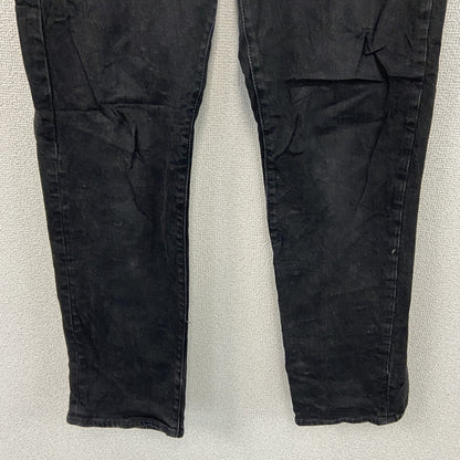 Levi’s　リーバイス　ブラックデニムパンツ/ジーンズ　ジップフライ　黒　ブラック　W30サイズ