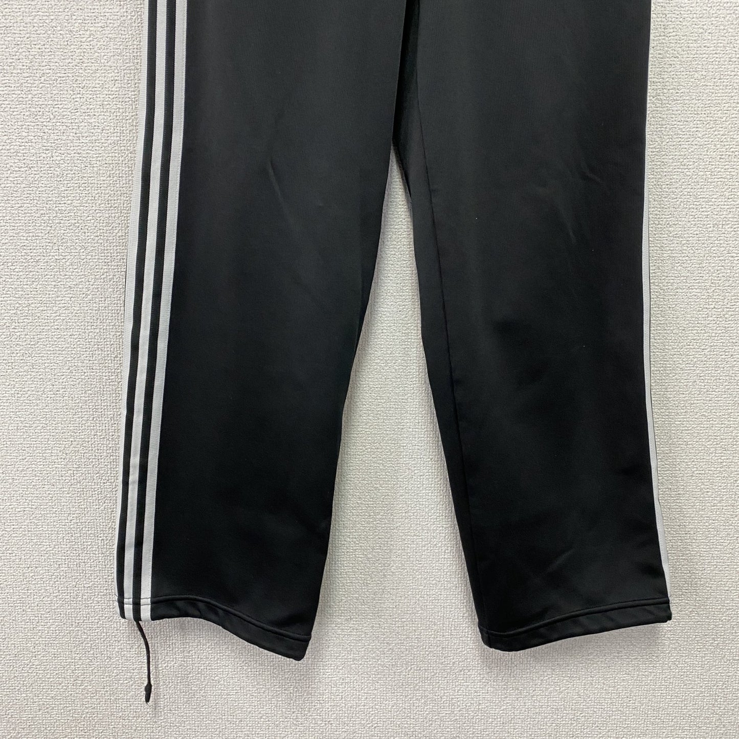 90s　adidas　アディダス　トラックパンツ/ジャージ　パフォーマンスロゴ　ヴィンテージ　ブラック　Lサイズ