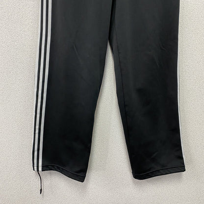90s　adidas　アディダス　トラックパンツ/ジャージ　パフォーマンスロゴ　ヴィンテージ　ブラック　Lサイズ
