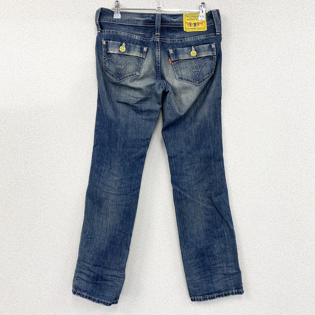 Levi Strauss & Co.　リーバイス　デニムパンツ/ジーンズ　縦落ち　鬼ヒゲ　インディゴ　28サイズ