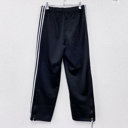 90s　adidas　アディダス　トラックパンツ/ジャージ　パフォーマンスロゴ　ヴィンテージ　ブラック　Lサイズ