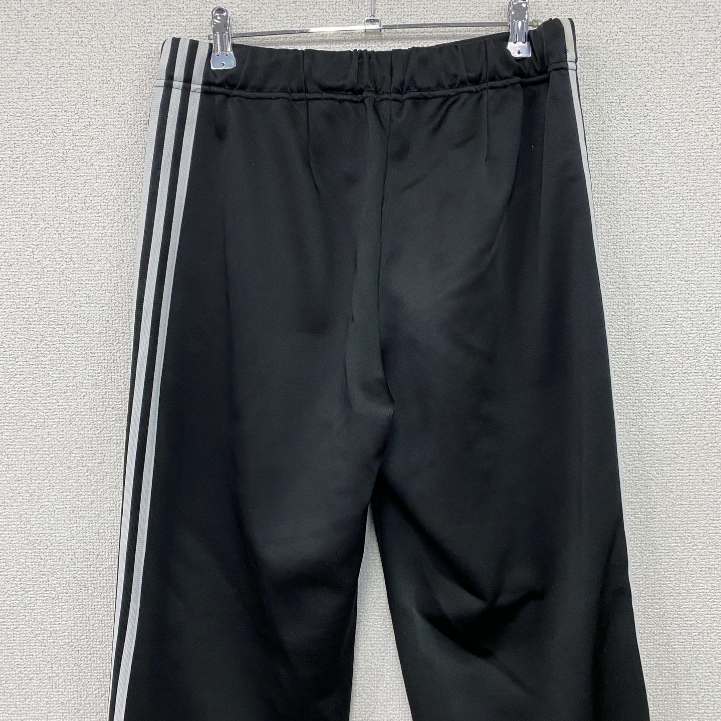90s　adidas　アディダス　トラックパンツ/ジャージ　パフォーマンスロゴ　ヴィンテージ　ブラック　Lサイズ
