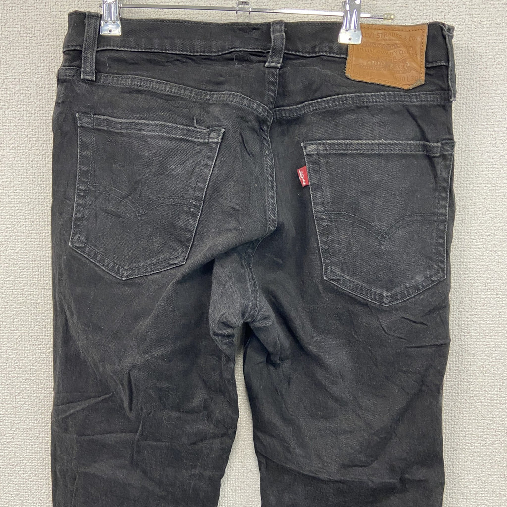 Levi’s　リーバイス　ブラックデニムパンツ/ジーンズ　ジップフライ　黒　ブラック　W30サイズ