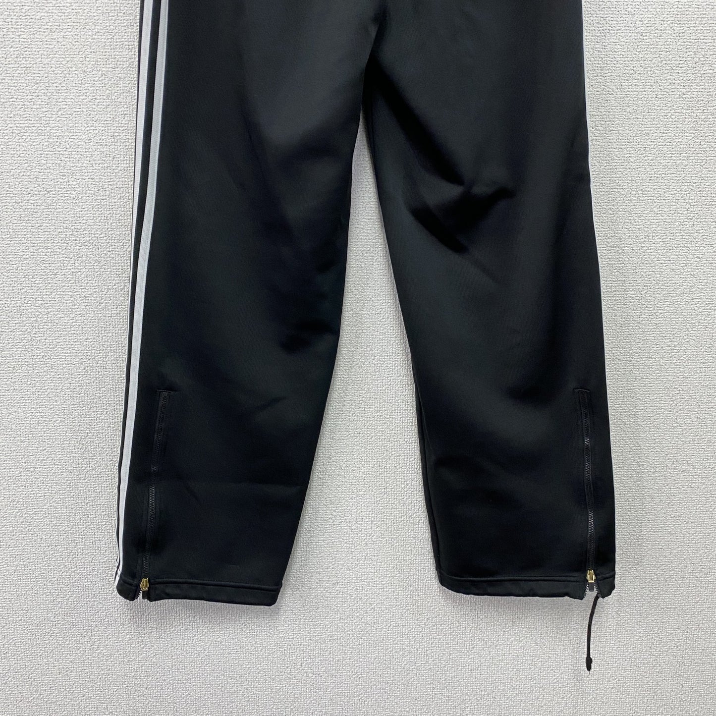 90s　adidas　アディダス　トラックパンツ/ジャージ　パフォーマンスロゴ　ヴィンテージ　ブラック　Lサイズ