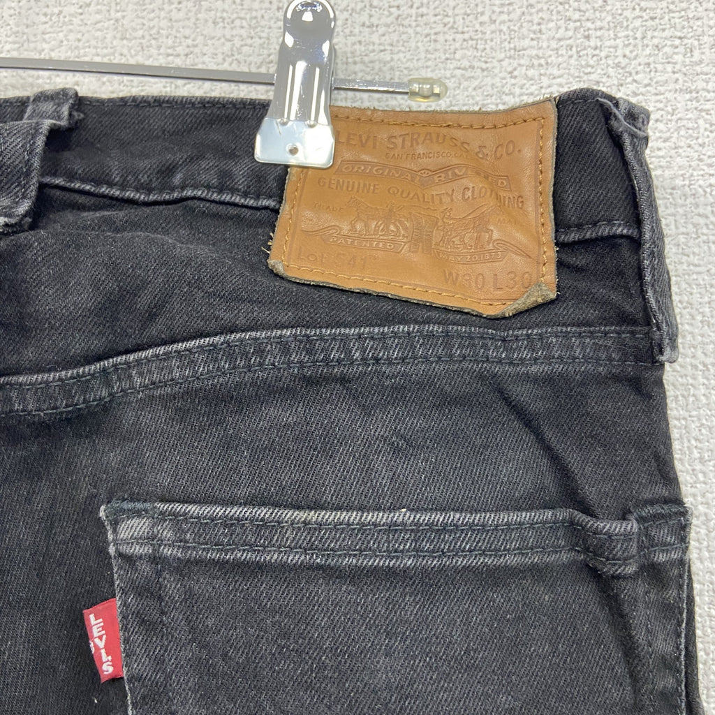 Levi’s　リーバイス　ブラックデニムパンツ/ジーンズ　ジップフライ　黒　ブラック　W30サイズ