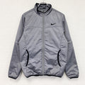NIKE GOLF　ナイキゴルフ　フルジップジャケット　スウッシュ　グレー　Sサイズ