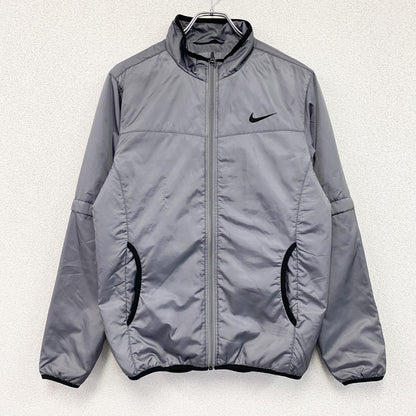NIKE GOLF　ナイキゴルフ　フルジップジャケット　スウッシュ　グレー　Sサイズ