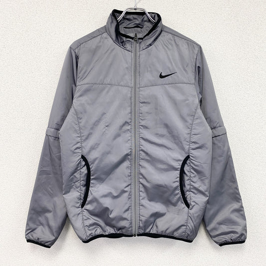 NIKE GOLF　ナイキゴルフ　フルジップジャケット　スウッシュ　グレー　Sサイズ