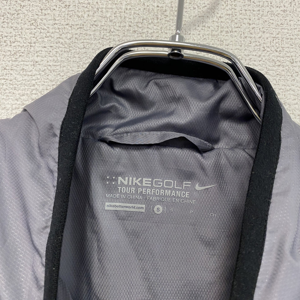 NIKE GOLF　ナイキゴルフ　フルジップジャケット　スウッシュ　グレー　Sサイズ