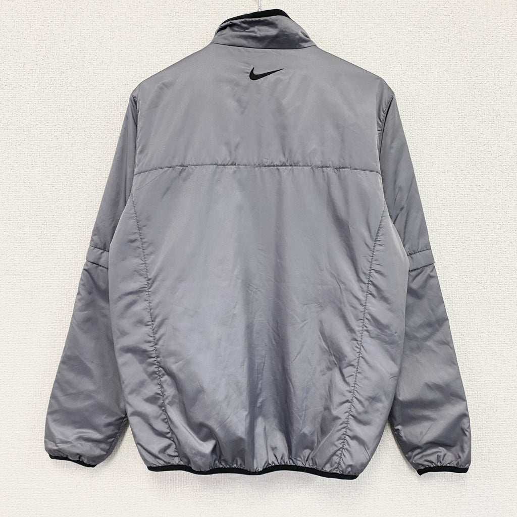 NIKE GOLF　ナイキゴルフ　フルジップジャケット　スウッシュ　グレー　Sサイズ