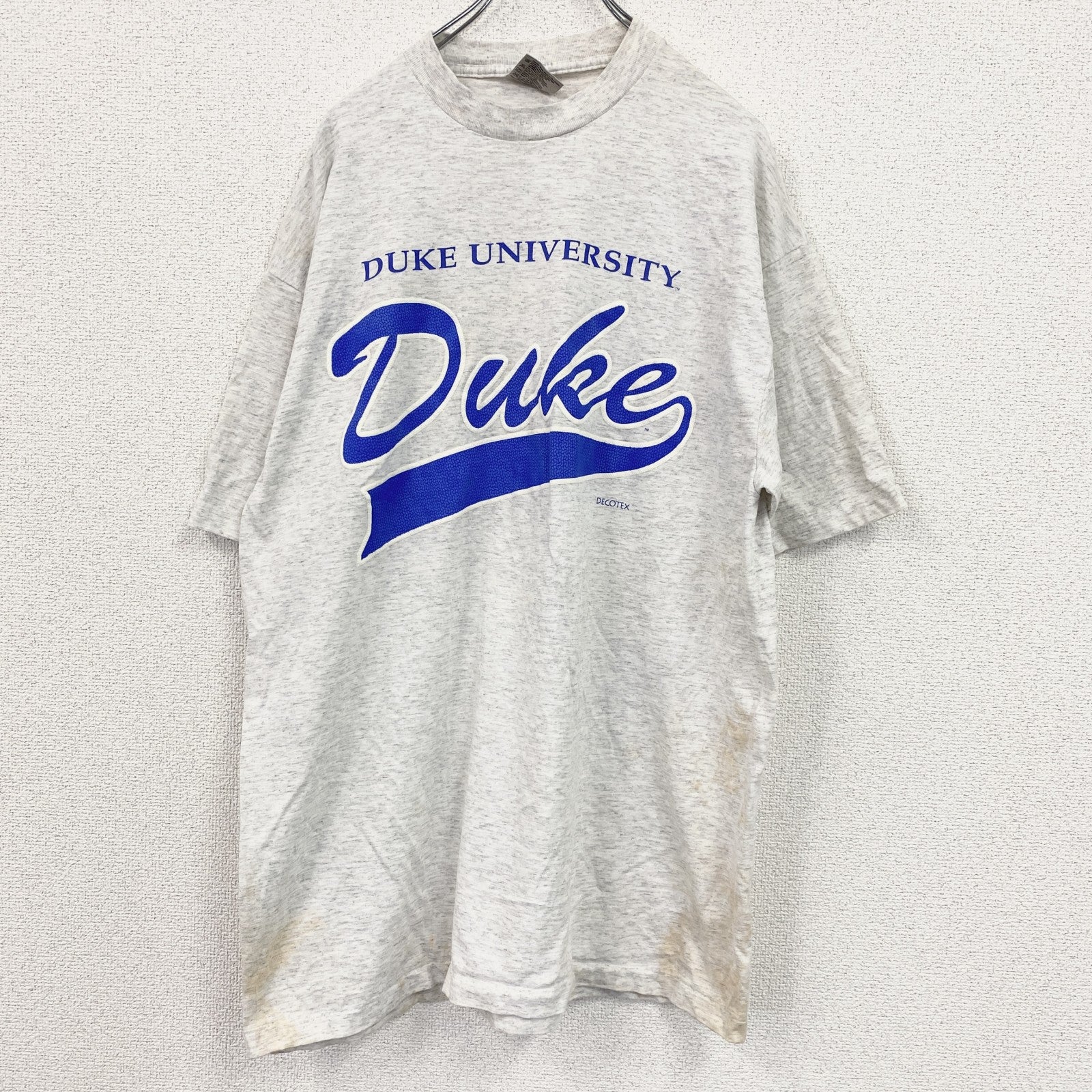 90s　ONEITA　オニータ　半袖プリントTシャツ　ヴィンテージ　シングルステッチ　グレー　灰色　XXLサイズ