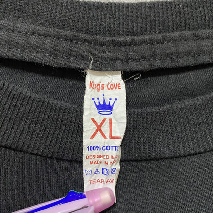 古着 used　NFL　DALLAS COWBOYS　アメフト　半袖オフィシャルプリントTシャツ　スポーツ　黒　ブラック　XL